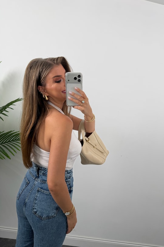 Premium Seri Kalem Paça Ütülü BF Jean 1004 Klasik Mavi