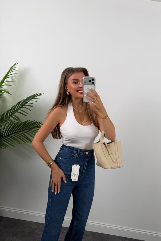 Premium Seri Kalem Paça Ütülü BF Jean 1020 Orta Mavi
