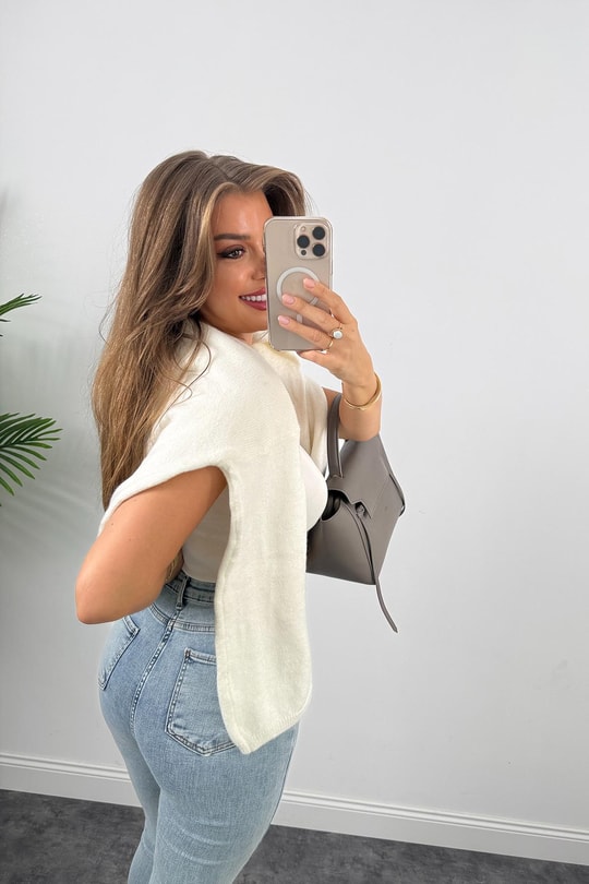Premium Seri Likralı Yüksek Bel Skinny Jean Light Blue