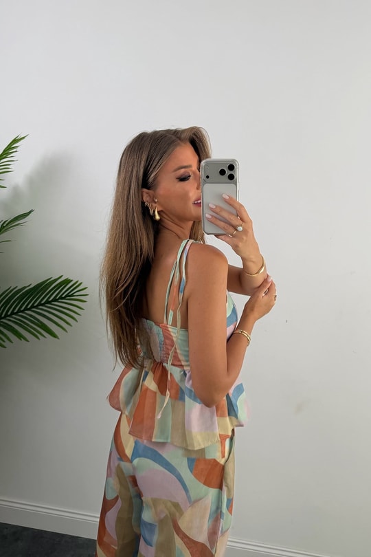 Premium Seri Marka Model Renkli Keten Takım 