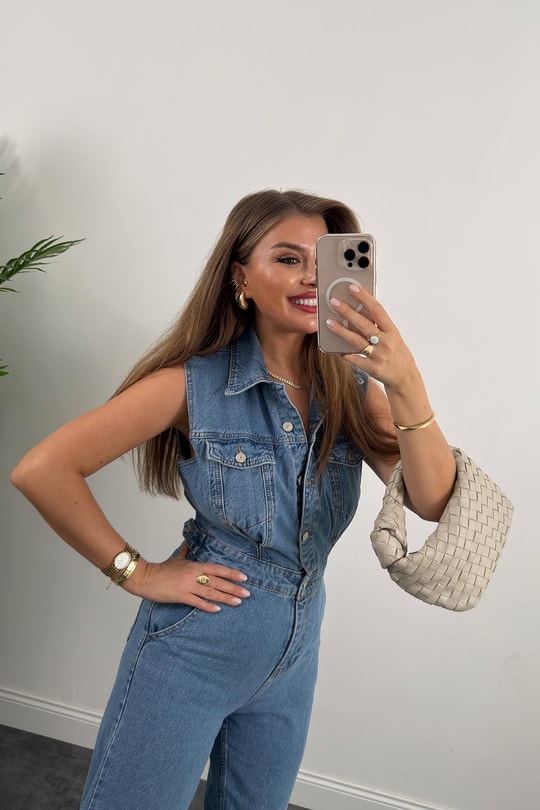 Premium Seri Sıfır Kol Jean Tulum