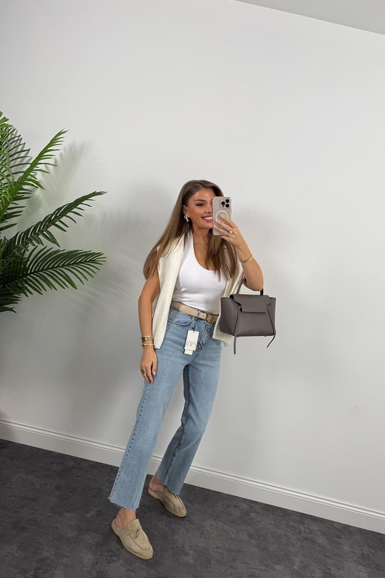 Ütülü Paça Premium Kalite Bf Jean 501 Mavisi 1018