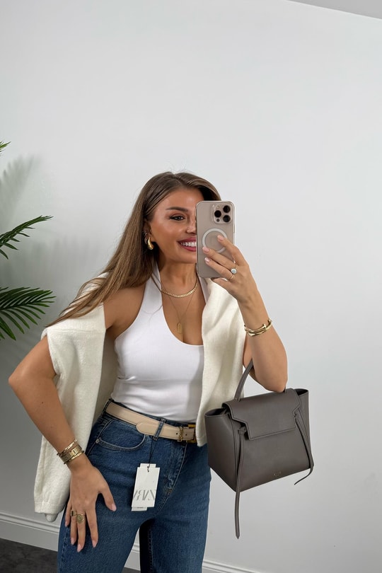 Ütülü Paça Premium Kalite Bf Jean Dark Blue 1014