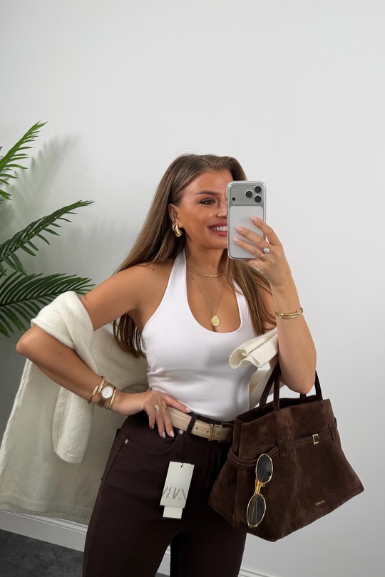Ütülü Paça Premium Seri Bf Jean Acı Kahve
