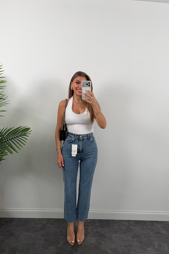 Yanı Zımbalı Premium Bf Jean 1004 Klasik Mavi