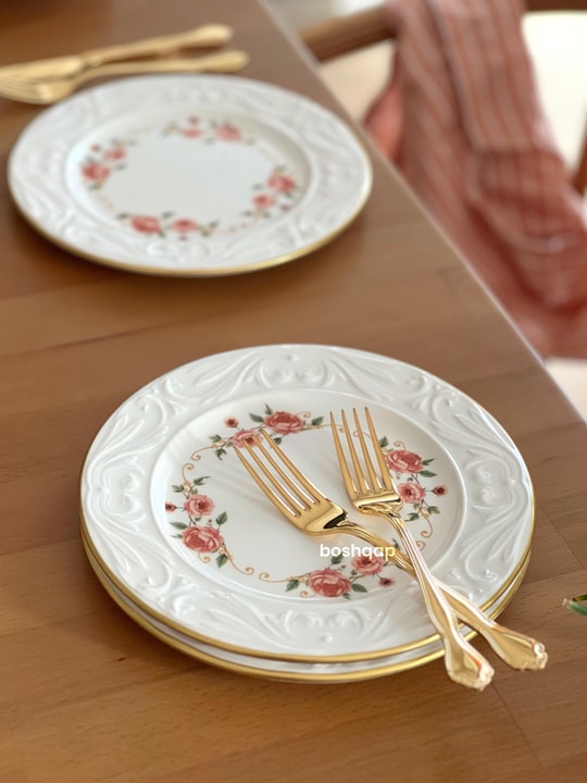 Faralia 6 Kişilik 20cm Pasta Tabağı