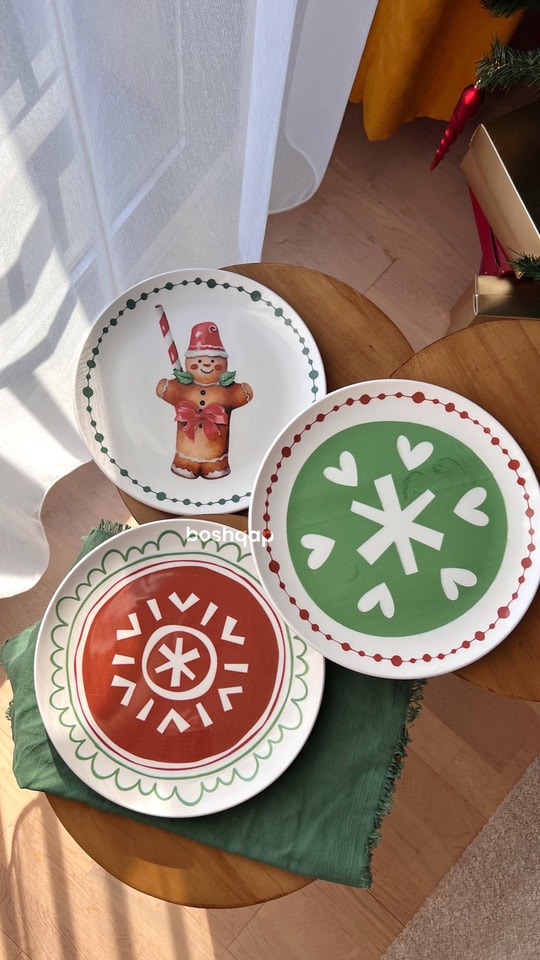  Gingerbread 26 cm 6 Kişilik Servis Tabağı