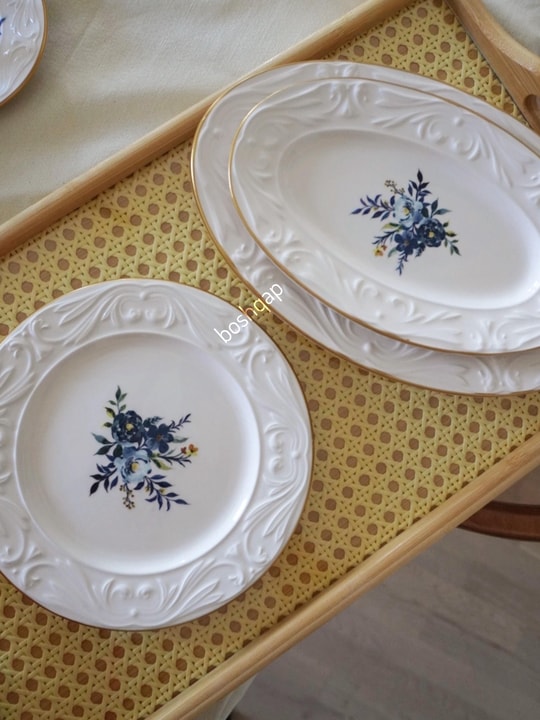 Alya 6 Kişilik 36 Parça Kahvaltı ve Pasta seti