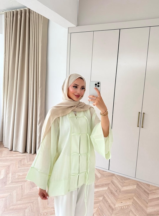 HR-1280H&R ButikTB - Mng Gömlek Yeşil