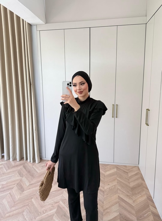 HR-0924H&R ButikÖn Boncuk Detaylı Haşema