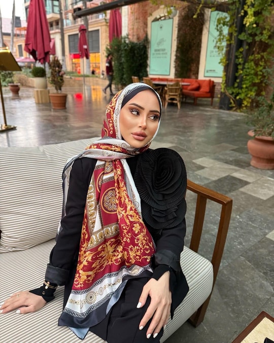 ŞAL-10H&R ButikVers Şal Kırmızı