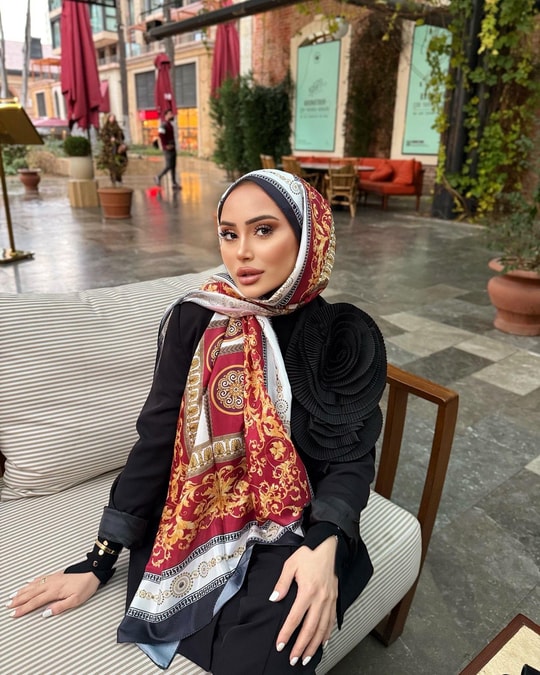 ŞAL-10H&R ButikVers Şal Kırmızı