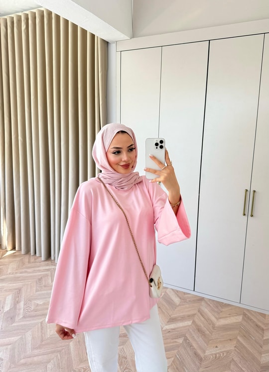 HR-1144H&R ButikKiw-Muadil Oysh Üst Pembe
