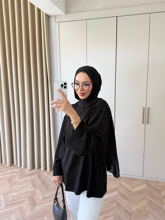 Sweat-246H&R ButikKiw-Muadil Oysh Üst Siyah