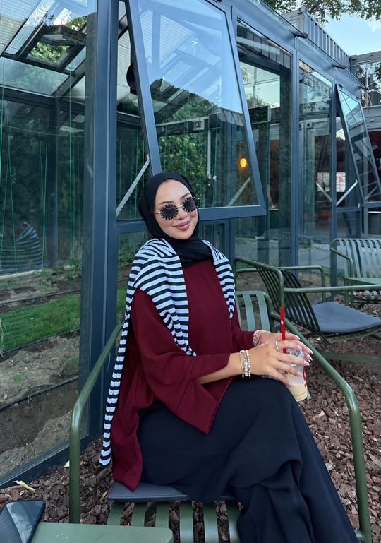 HR-3051H&R ButikSiva Kolu Kesik Detaylı Sweat Bordo
