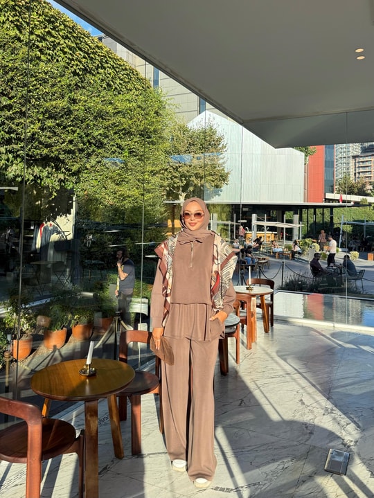 HR-2934H&R ButikFus- Nura Oysh Takım Kahve