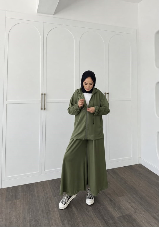 HR-1265H&R ButikLoda Oysh Takım Yağ Yeşili