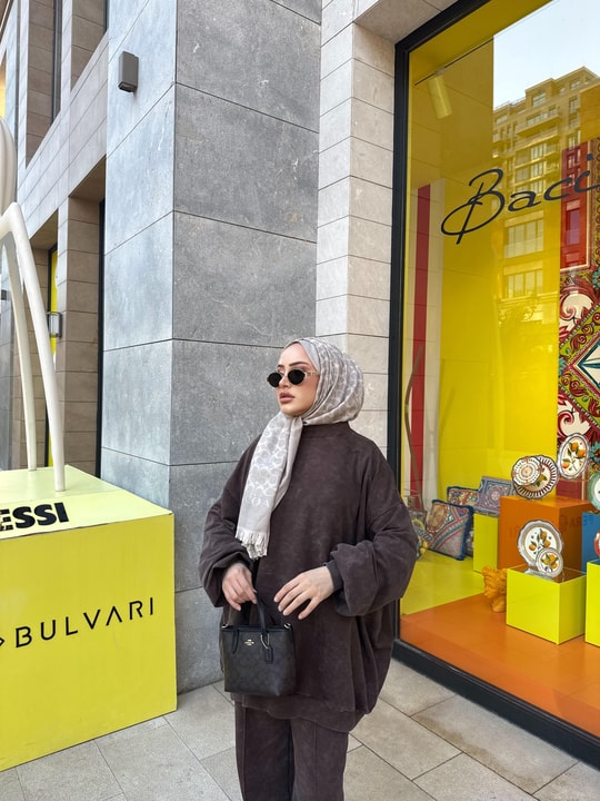 TKM-1938H&R ButikMC-Palan Muadil Oysh Takım Kahve