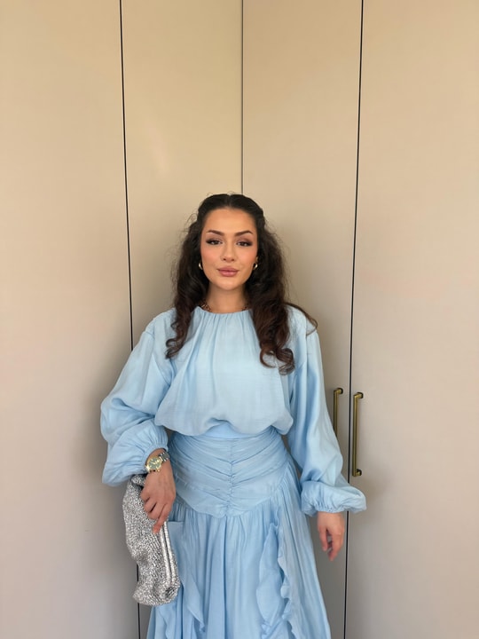 HR-1204H&R ButikRu - Eva Etekli Takım Mavi