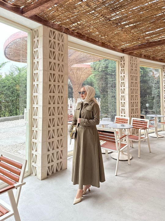 TAKM-2173H&R ButikTB-Etan Ceketli Jile Takım Haki
