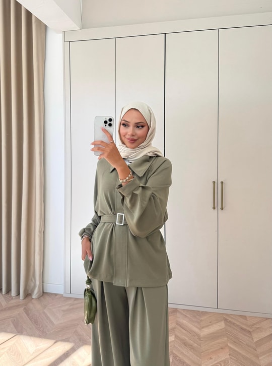 HR-2963H&R ButikTB - Nema Oysh Takım Haki