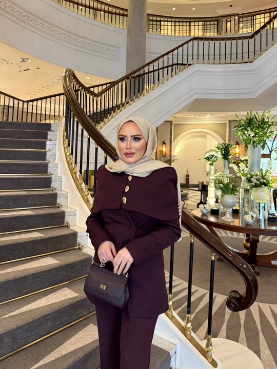 TAKM-2208H&R ButikVelas Ceketli Takım Takım Mürdüm