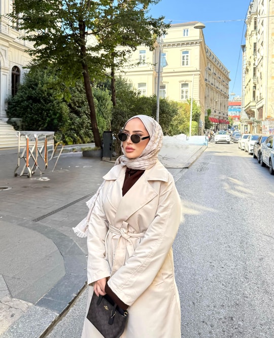 TRNÇKT-06H&R ButikEko Gabardin Trenç Bej