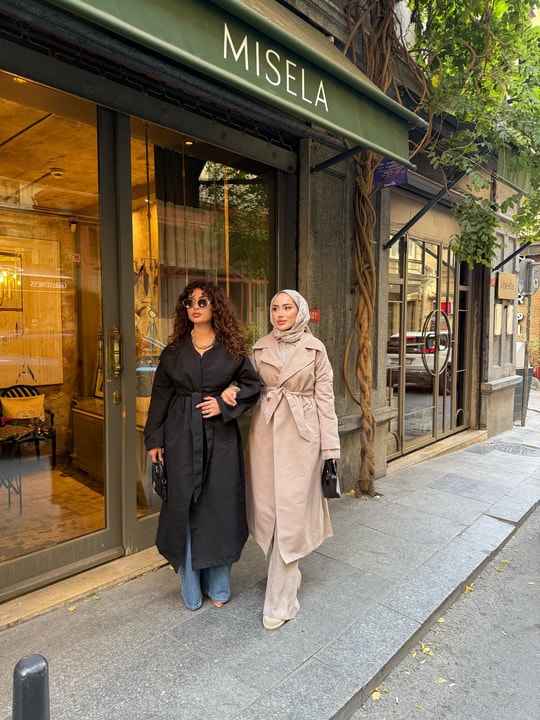 TRNÇKT-06H&R ButikEko Gabardin Trenç Camel