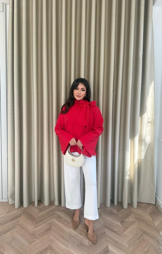 HR-2930H&R ButikPol - Jupe Tunik Kırmızı