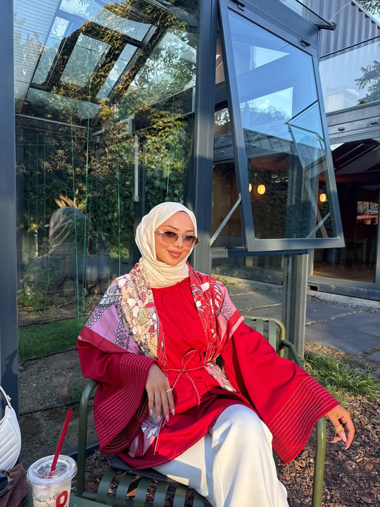 HR-2927H&R ButikQu- Qülna Kolları İspanyol Tunik Kırmızı