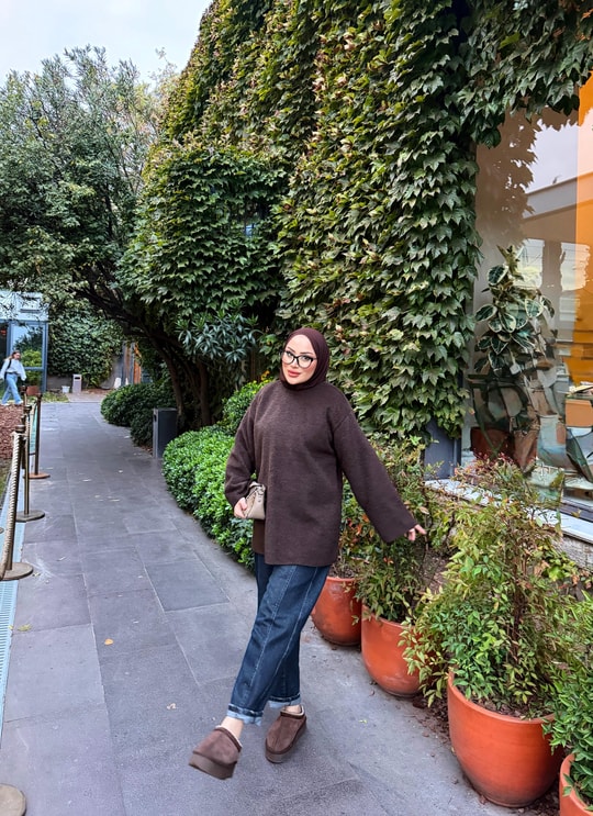 HR-3524H&R ButikTB - Asya Tunik Kahve
