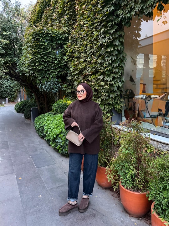 HR-3524H&R ButikTB - Asya Tunik Kahve