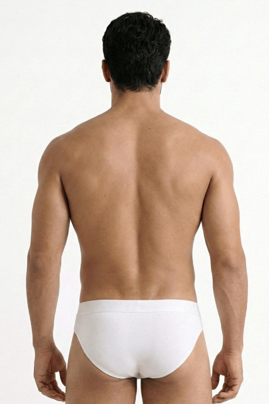 Erkek Modal Basic Slim Fit Slip Beyaz