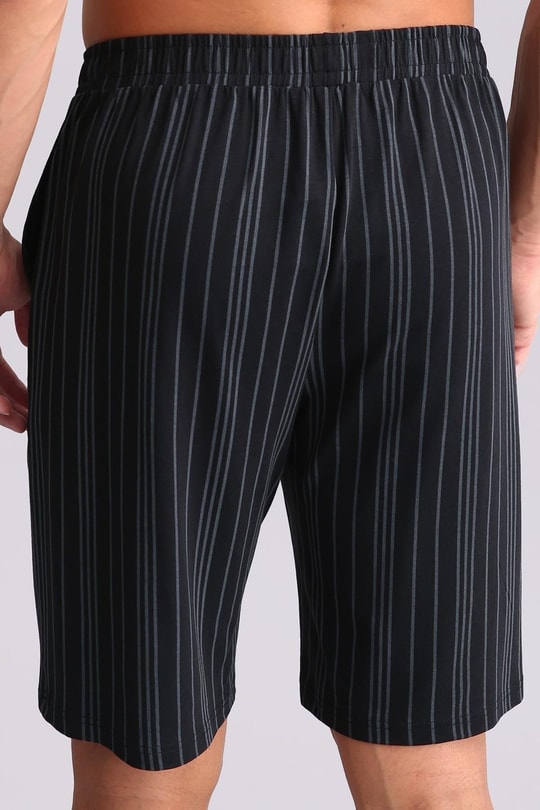 Mısırlı Erkek Bambu Pijama Şort Siyah
