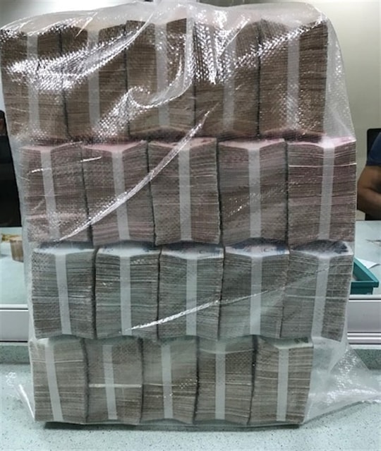Şeffaf Para Çuvalı 45 cm-45 cm
