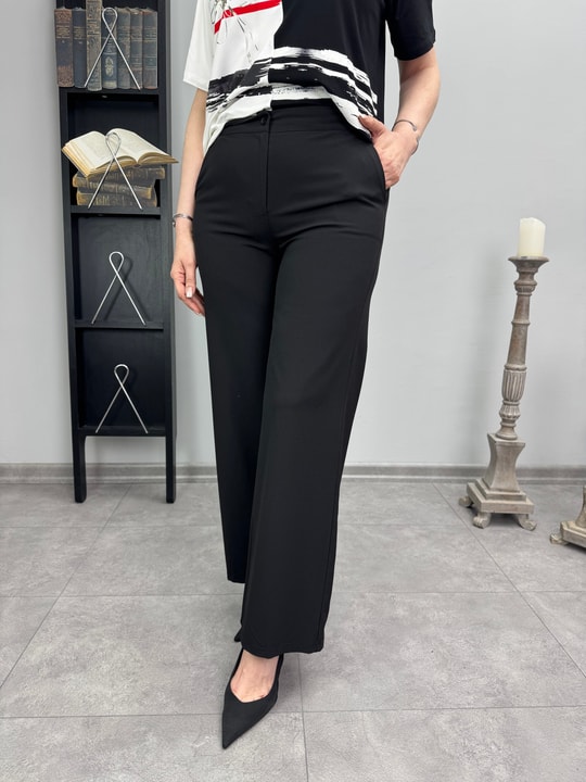 Bol Paça Pamuk Gabardin Pantolon 3444