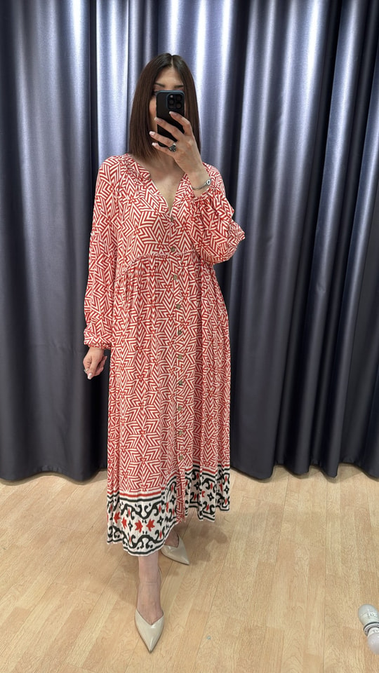 Pamuklu Elbise 2552