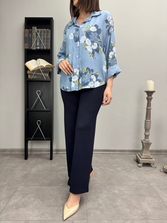 Tencel İthal Gömlek 3465