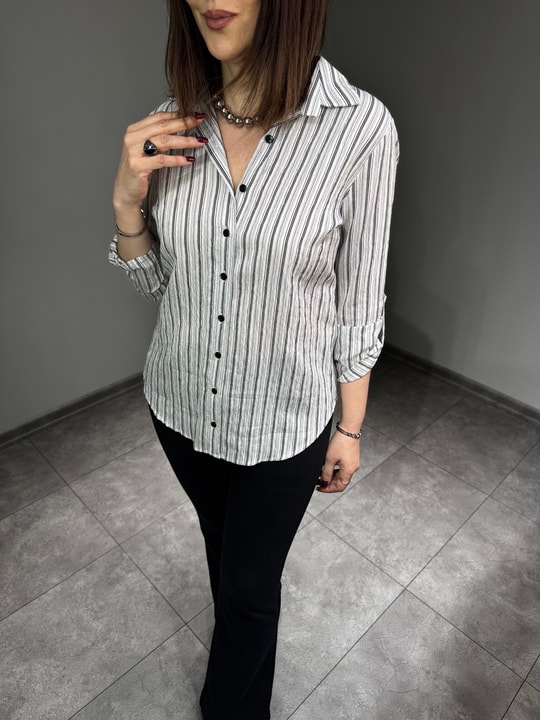 Çizgili Gömlek 3187