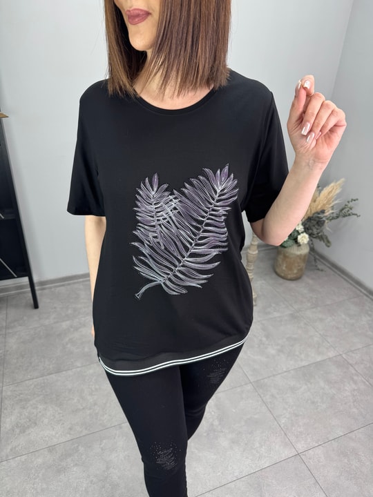 Taşlı Viscon Bluz 3389