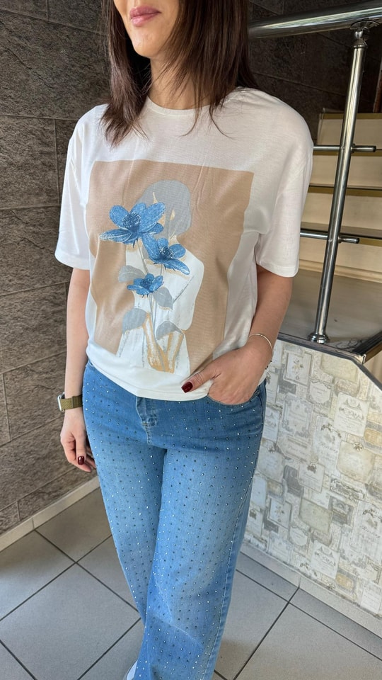 Baskılı T shirt