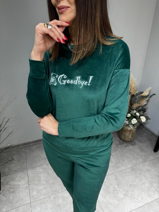 Kadife Pijama Takım 2825