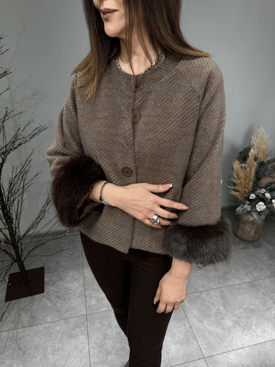 İthal Gofreli Ceket 2759