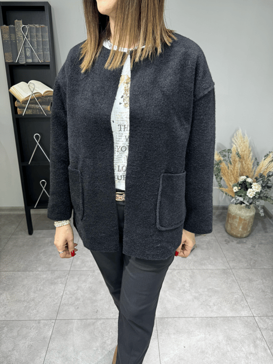 İthal Keçe Ceket 2444