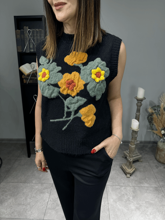 İthal Yünlü Bluz 2414