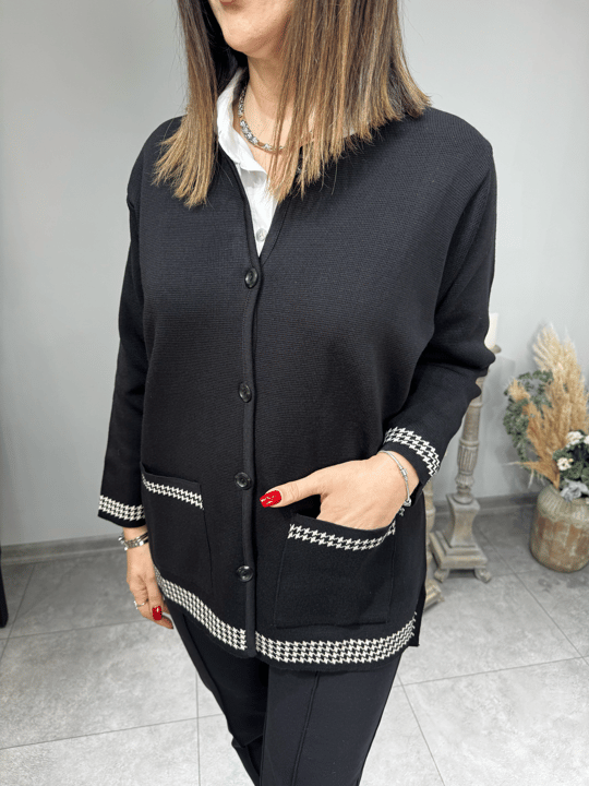 Kazayağı Çelik Örme Yelek 2528