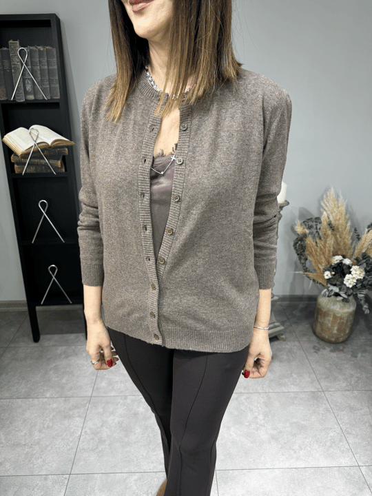 Kuzu Yünü Triko Hırka 2441