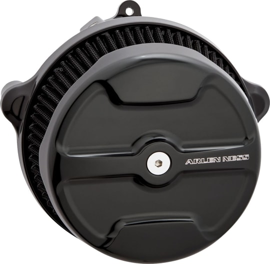ARLEN NESS AC STG I BIG SCKR BLK PLATE BLK OILED FILTER KNUCKLE CVR KOD: 10103259