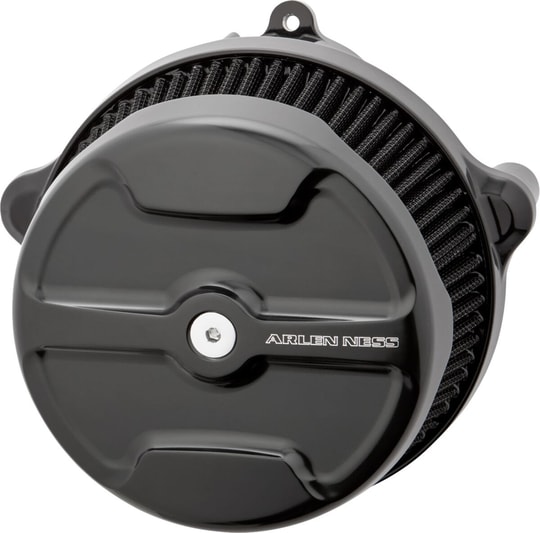 ARLEN NESS AC STG I BIG SCKR BLK PLATE BLK OILED FILTER KNUCKLE CVR KOD: 10103259