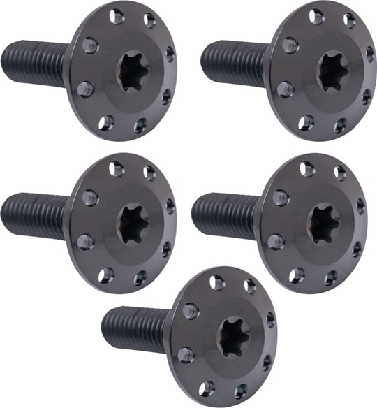 ARLEN NESS BOLT KIT ROTOR FRONT HOLESHOT 5 PACK SPOKE MOUNT, BLK KOD: 24011699
